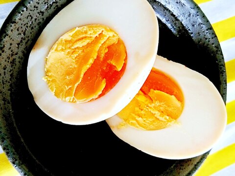 煮卵を韓国風に♪ピリ辛コチュジャン味